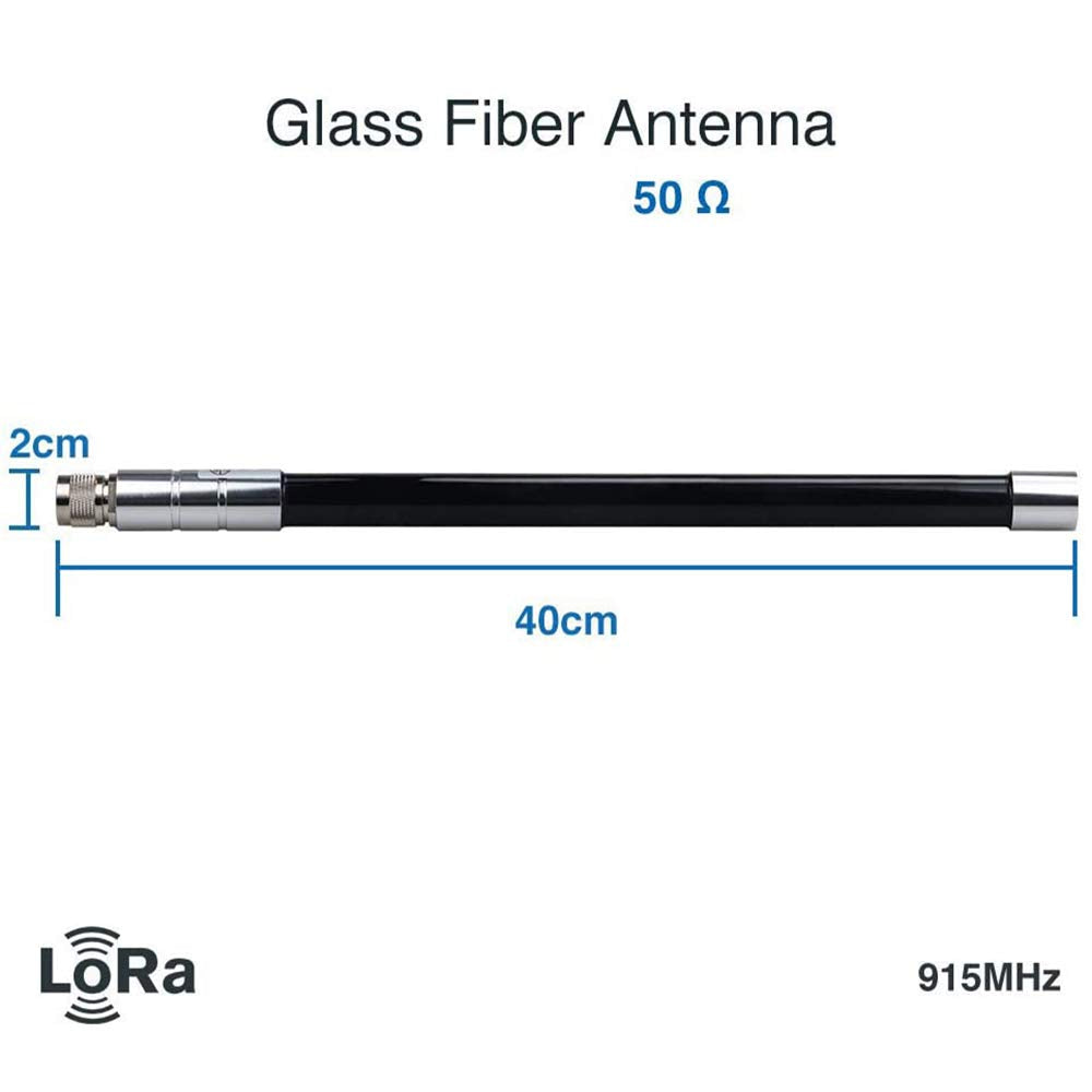 LoRa Gateway Antenna 3dbi Gain Omni-Directional Glass Fiber 915MHz P83756