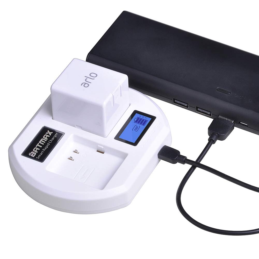 LCD USB Dual Battery Charging Station B10244