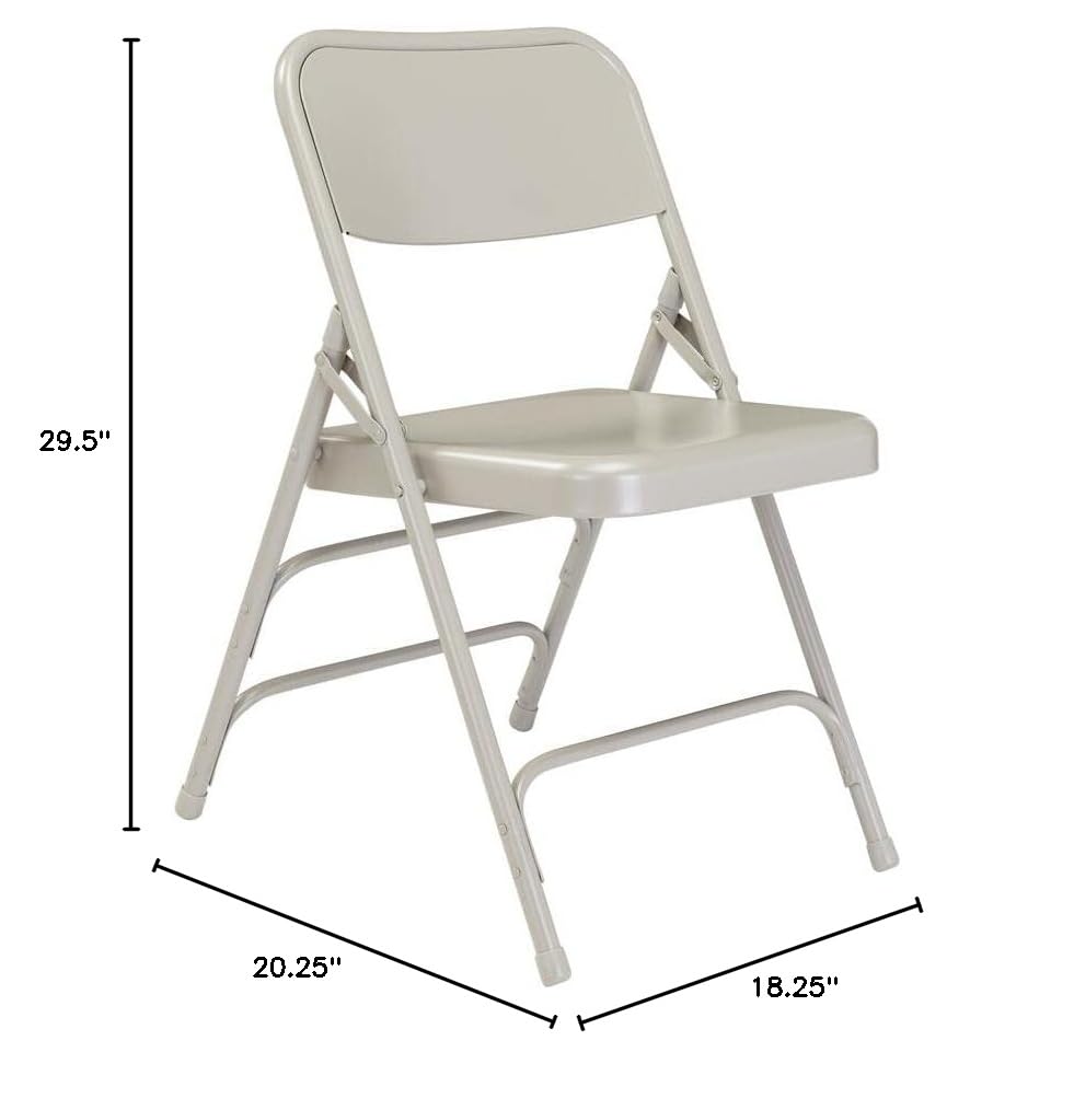 Grey All-Steel Chair 4 Pack W894