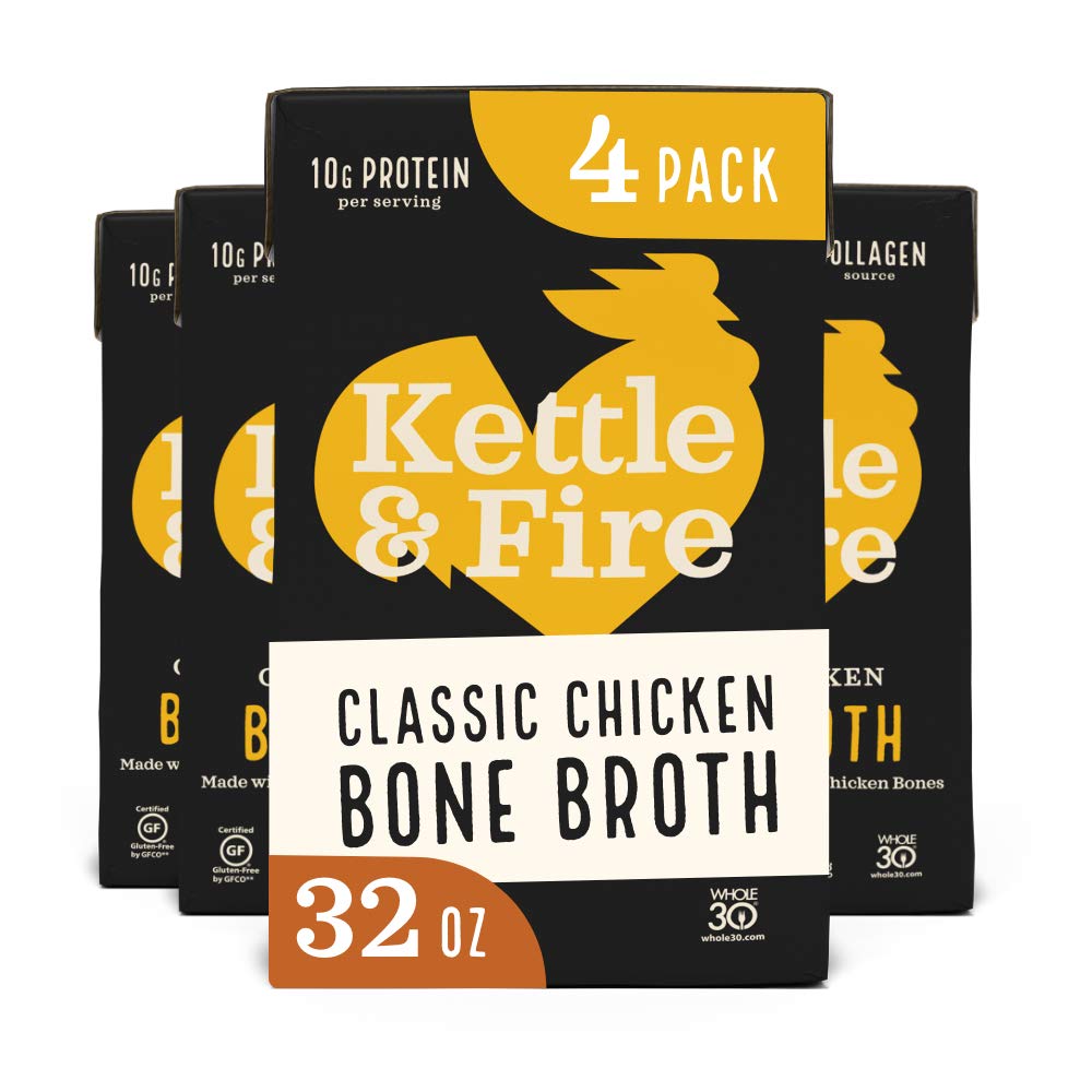 Chicken Bone Broth 4 Pack 32 Ounces W30717