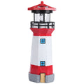 Solar Powered Rotating LED Lighthouse Q320
