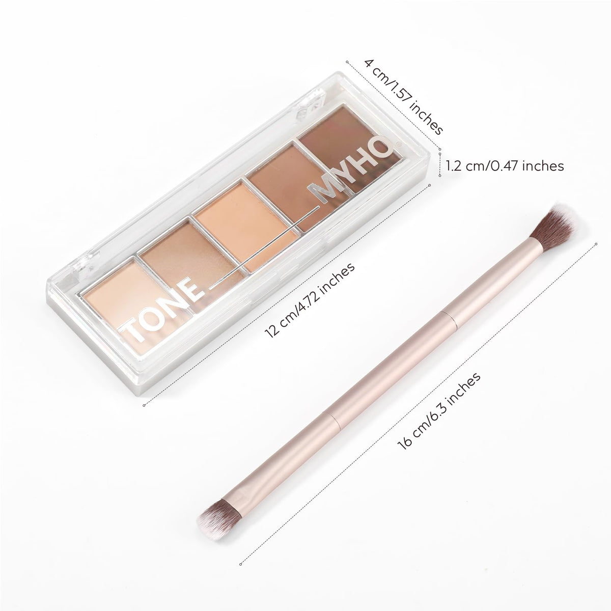 5 Colors Matte Eyeshadow Palette U564212