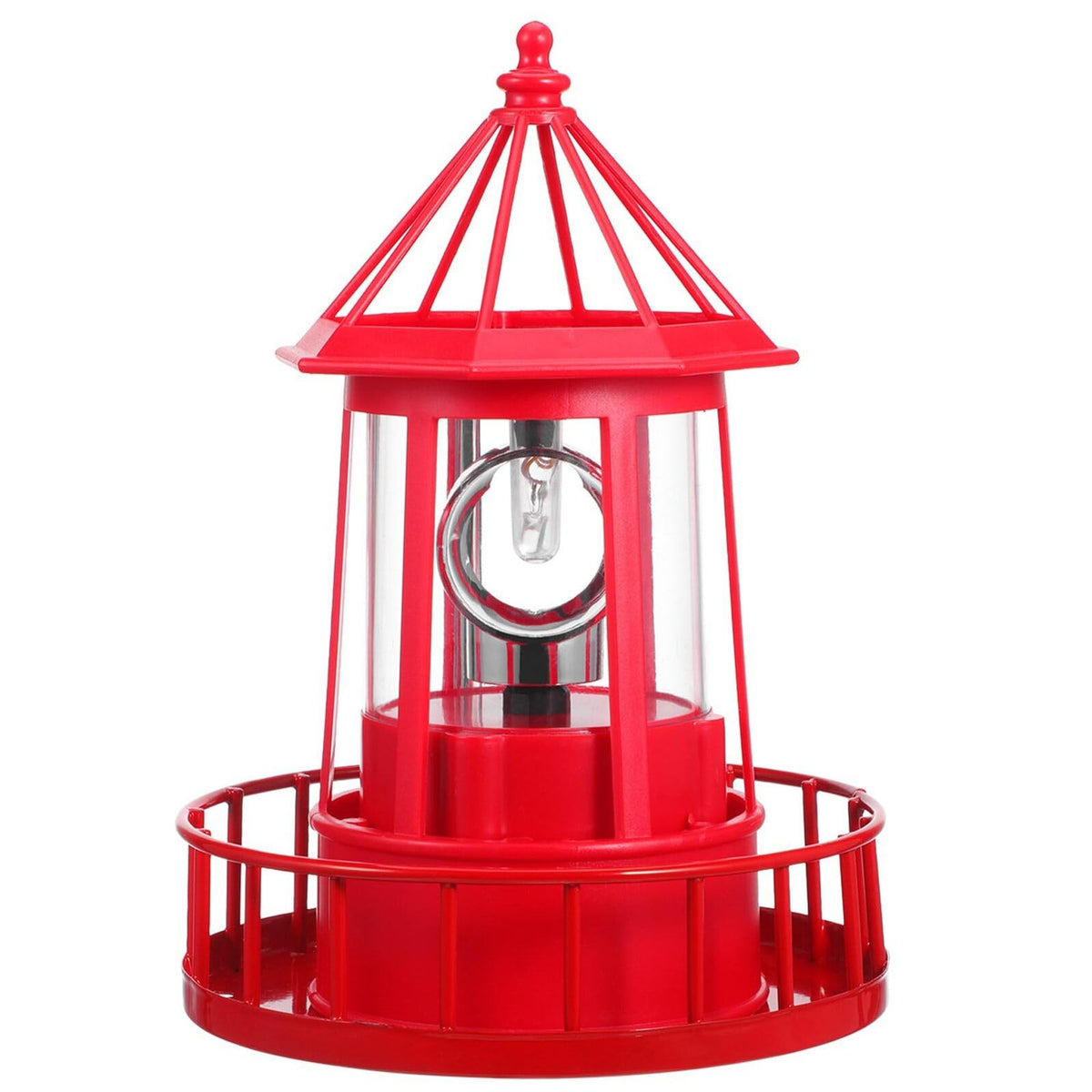 Solar Powered Rotating Lighthouse S702380