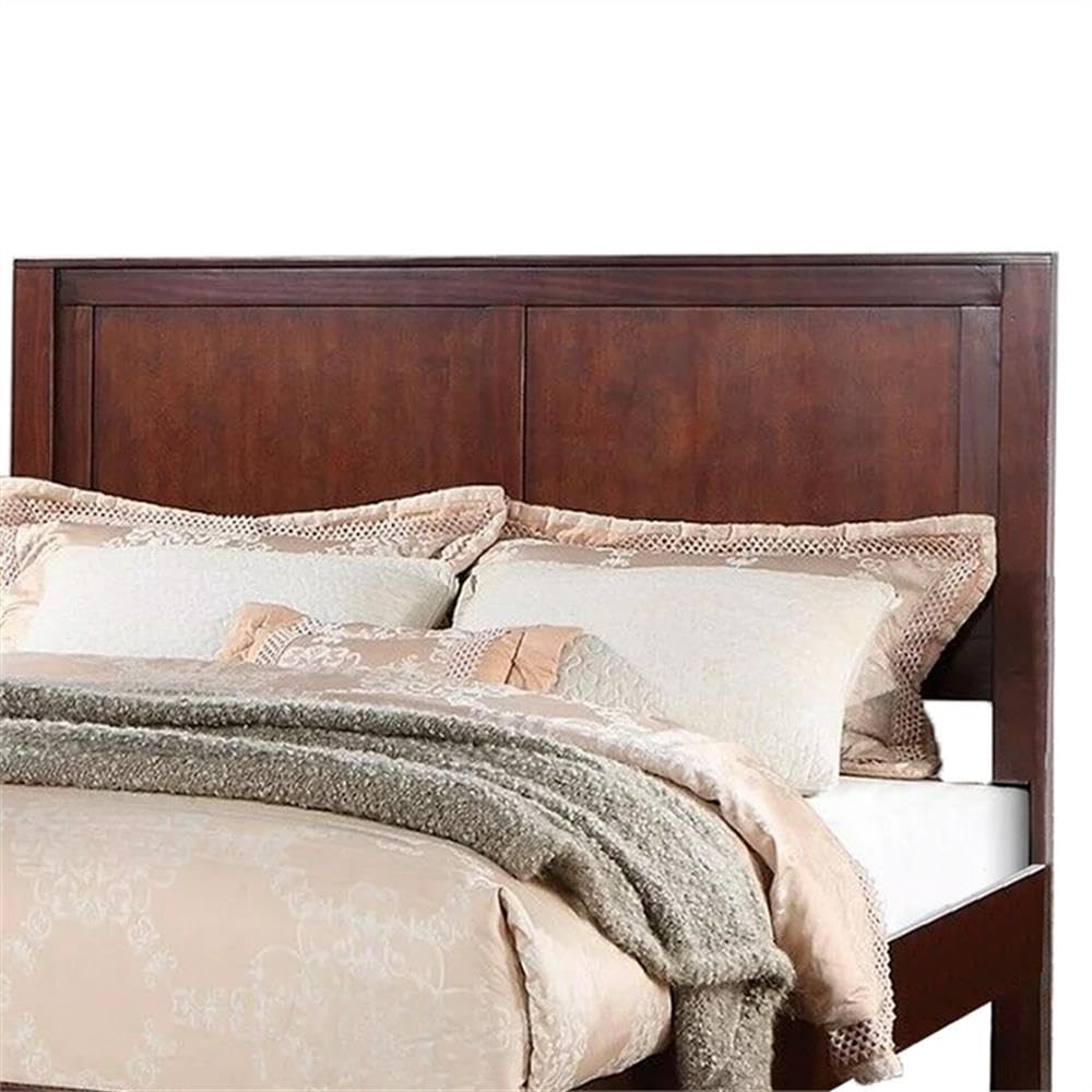 California King Solid Wood Platform Bed with Storage Drawers B307930