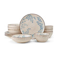 12 Piece Multicolor Dinnerware Set J2302