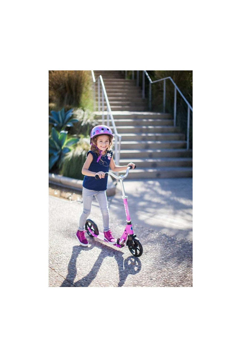 2 Wheel Foldable Kids Scooter with Adjustable Handlebar W19636