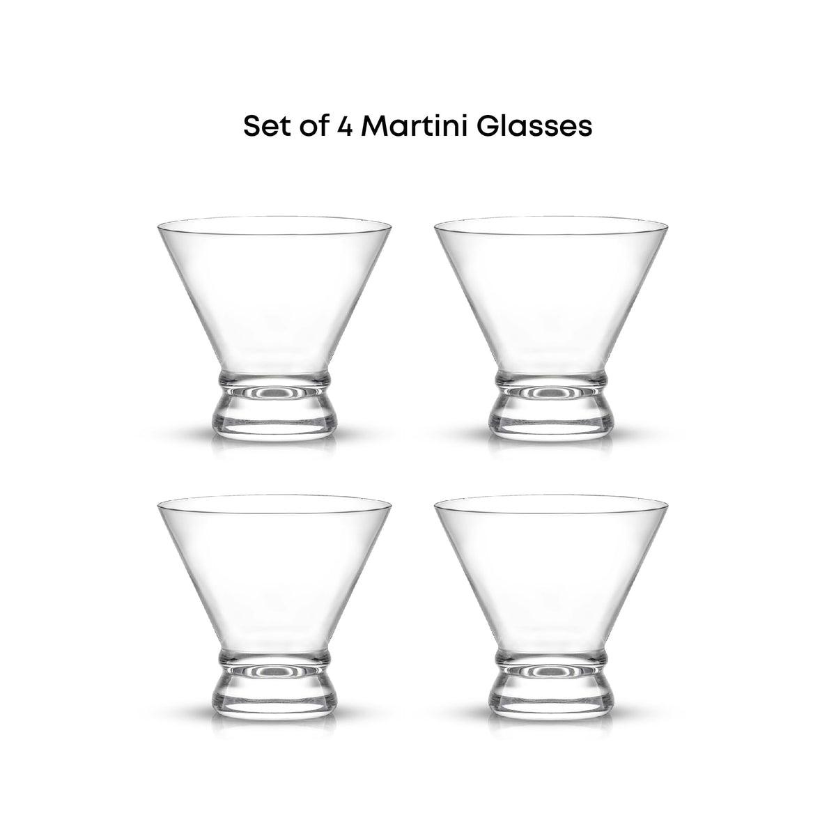Stemless Martini Glasses Set of 4 T30023