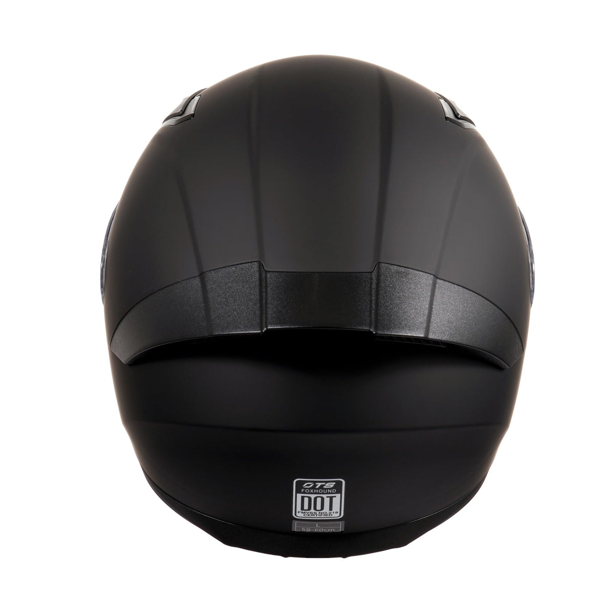 DOT Full Face Motorcycle Helmet Matte Black A715654