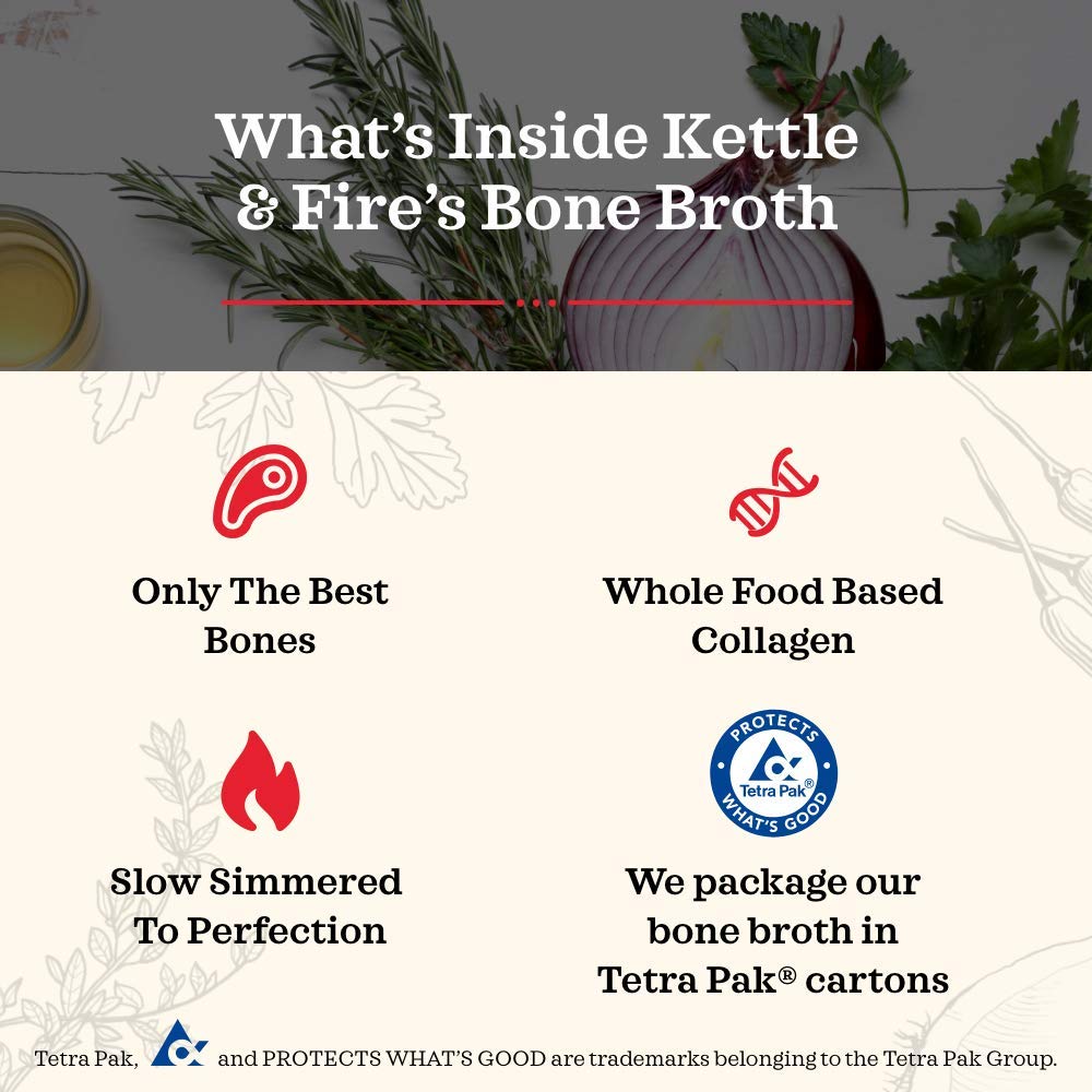 Chicken Bone Broth 4 Pack 32 Ounces W30717