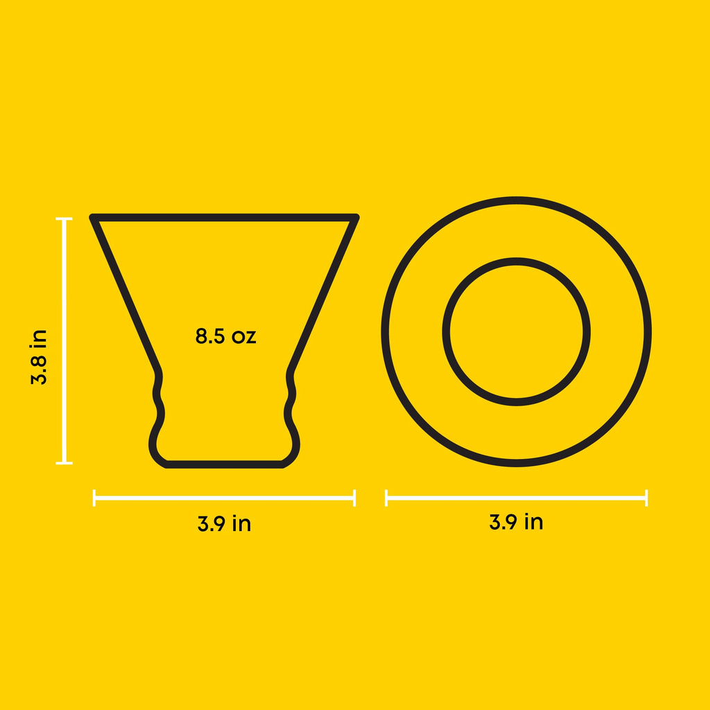 Stemless Martini Glasses Set of 4 T30023