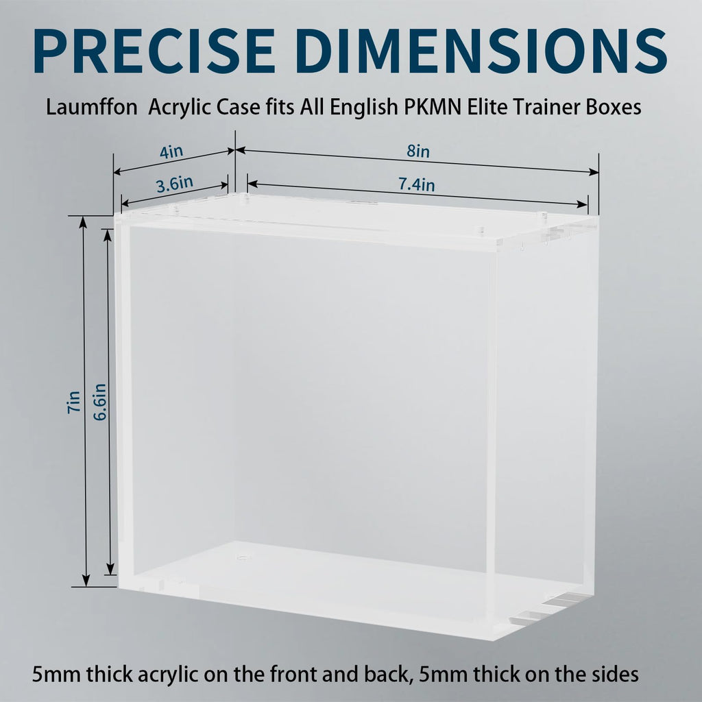 Acrylic Display Case with Sliding Lid, 1 Pack B149935