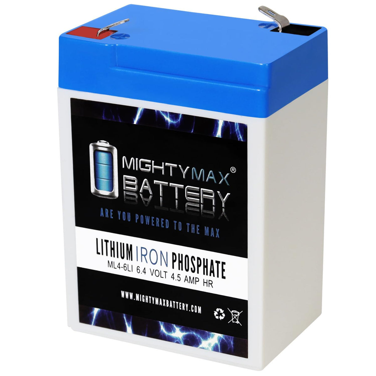 6V 4.5AH Lithium Replacement Battery V9754
