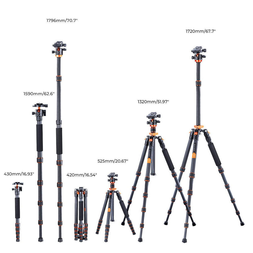 Carbon Fiber Camera Tripod U51455