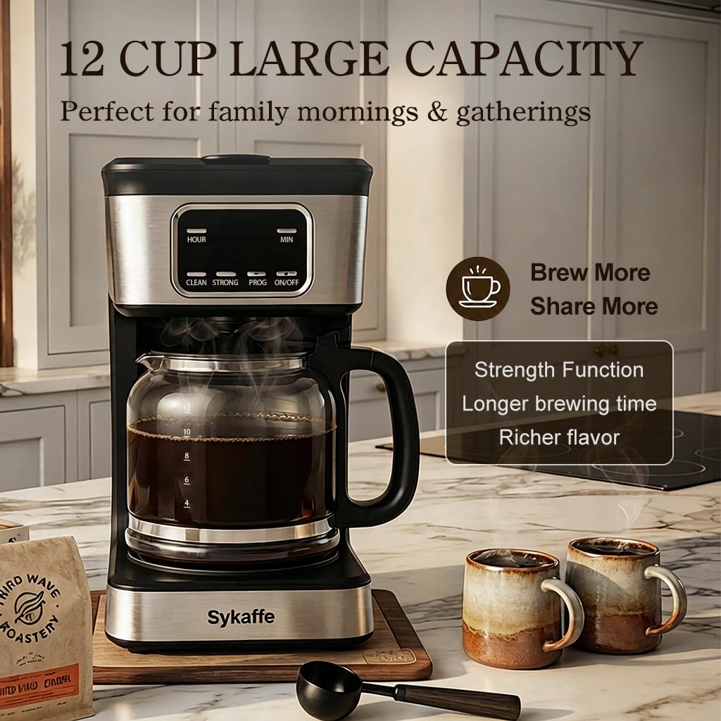 12 Cup Programmable Drip Coffee Maker Z3963