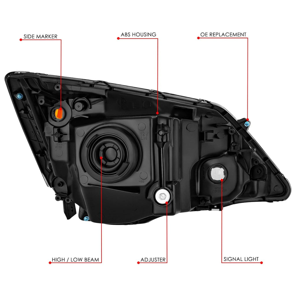 Halogen Headlight Assembly D793922