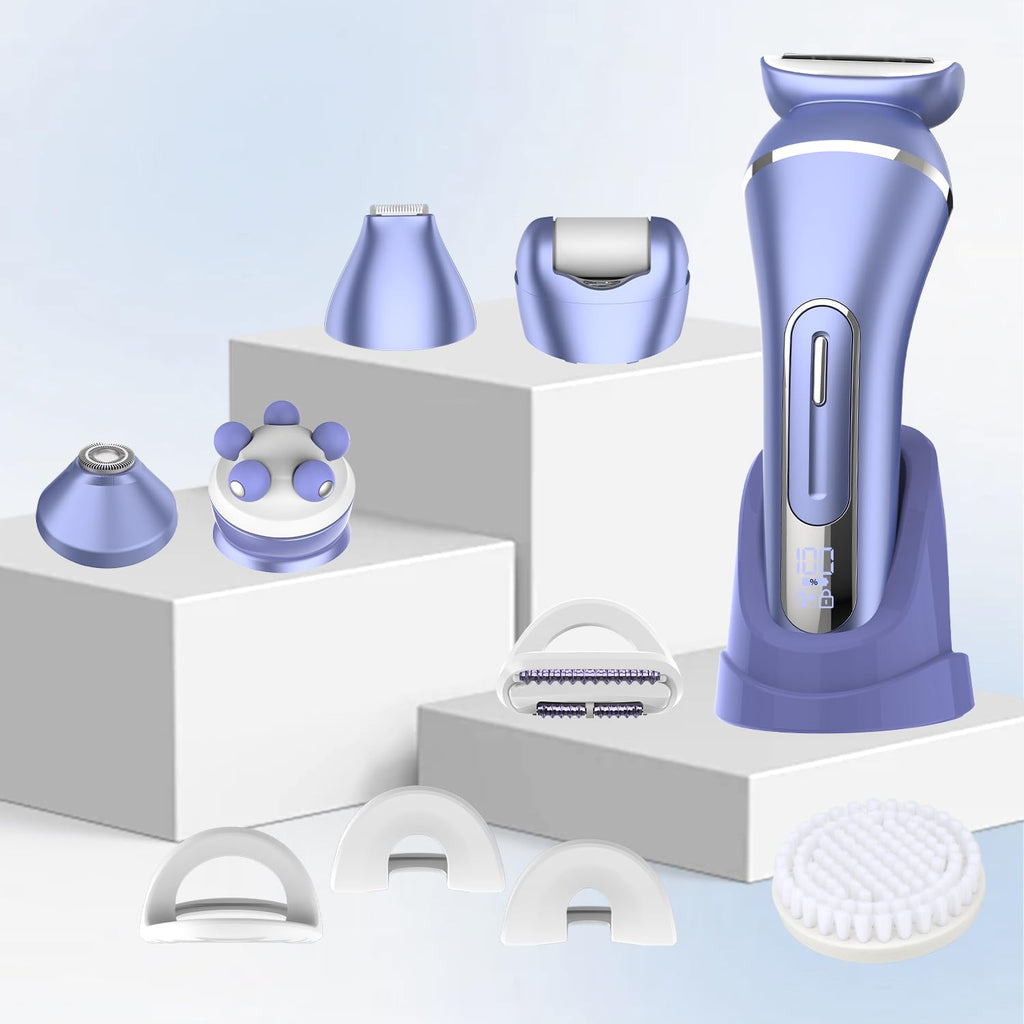 7 in 1 IPX7 Waterproof Electric Shavers Hair Removal Kit N70478