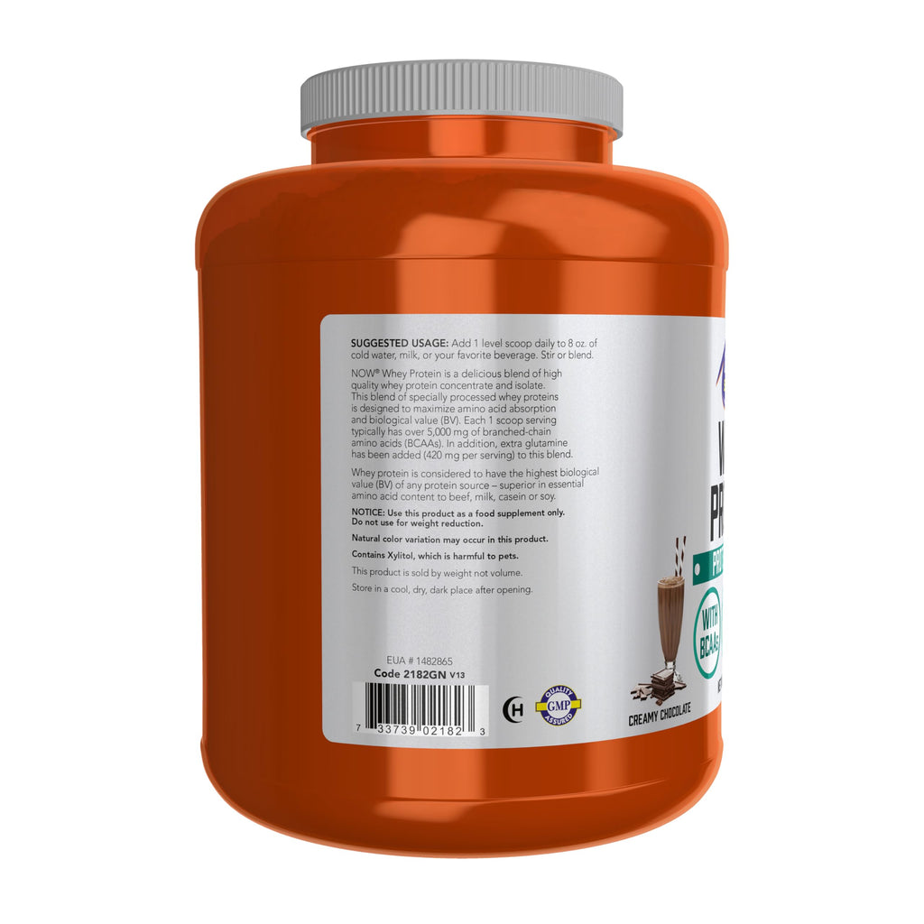 Whey Protein 24 g With BCAAs Creamy Chocolate Flavor 6 lbs X944925
