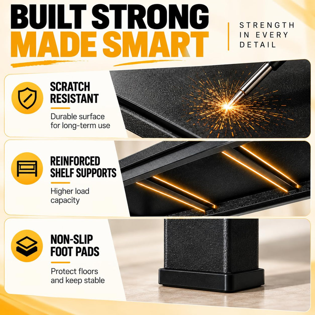 Metal Adjustable Heavy Duty Bookshelf O8140
