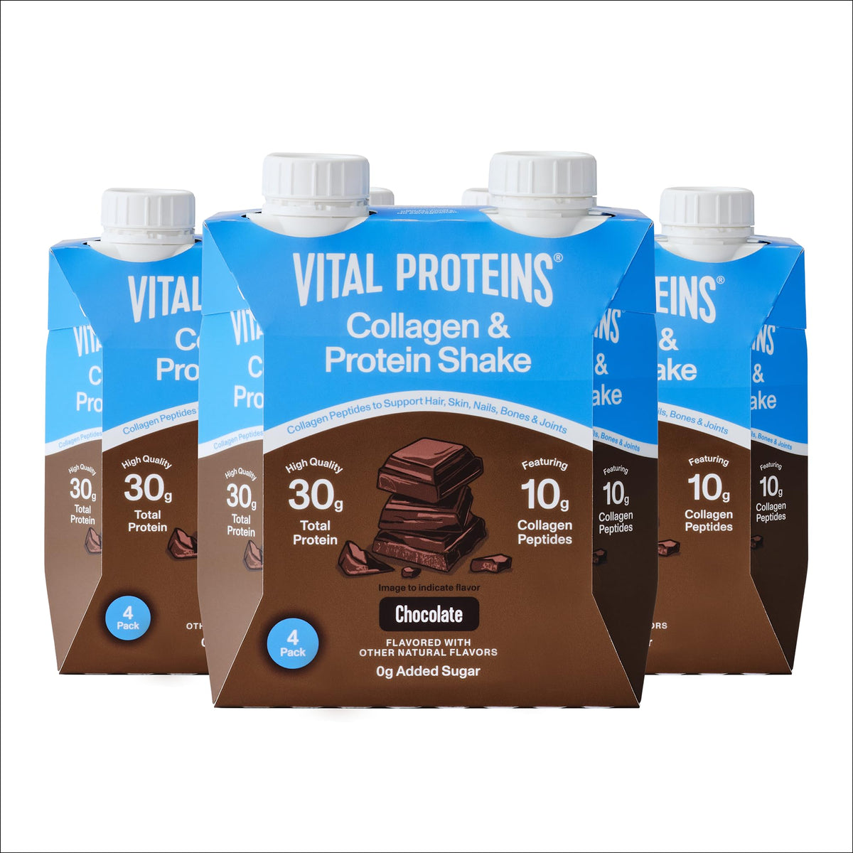 Chocolate Collagen & Protein Shake 12 Count H801082