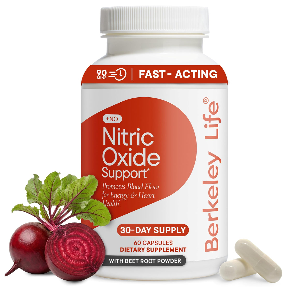 Nitric Oxide Support Supplement 60 Count R36000