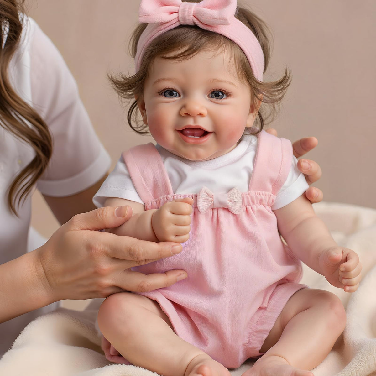 20 Inch Reborn Baby Dolls Girl with Rooted Hair S592234