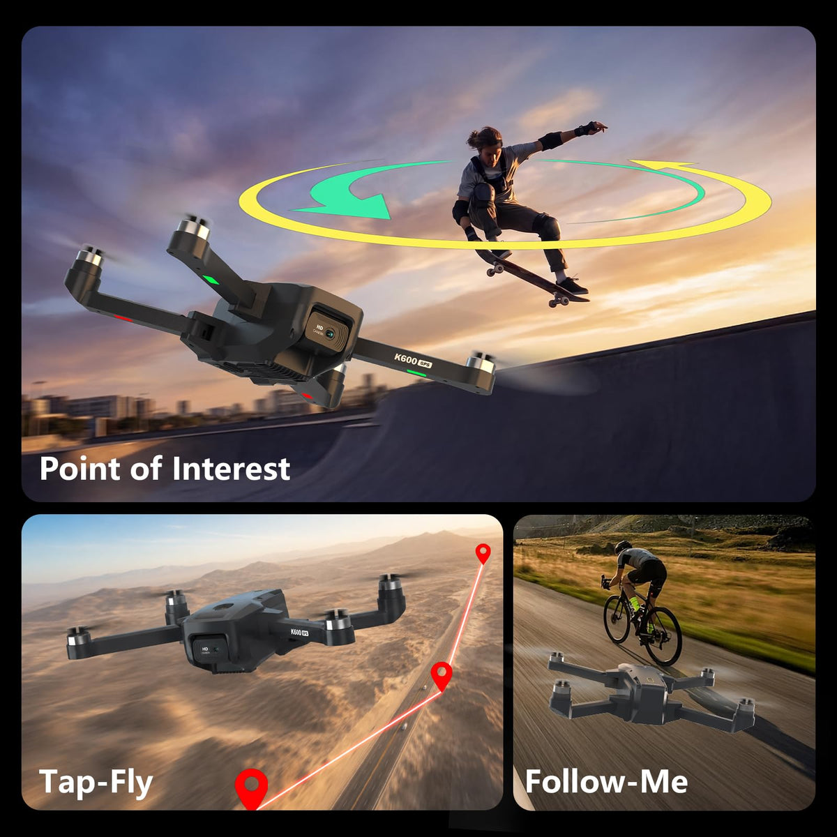 4K Camera Foldable Drone Under 249g U9514