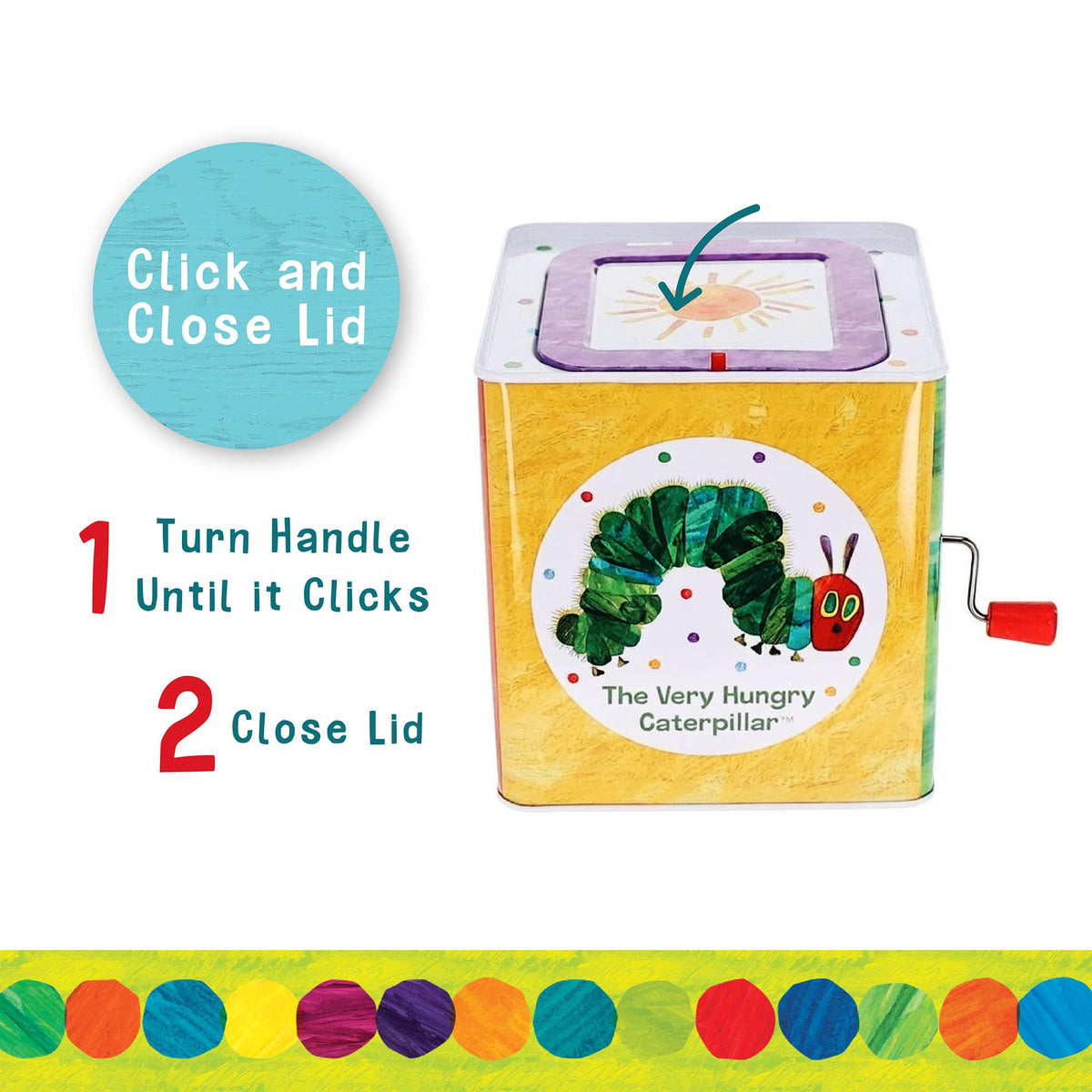The Very Hungry Caterpillar Jack in the Box Toy R638515