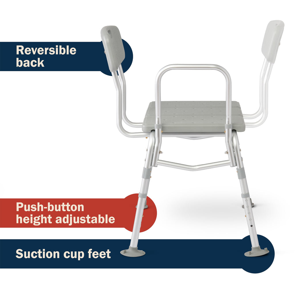 Tub Transfer Bench 400 lb Capacity Bath & Shower Seat G3027