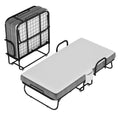 Twin Size Folding Bed with Memory Foam Mattress N422