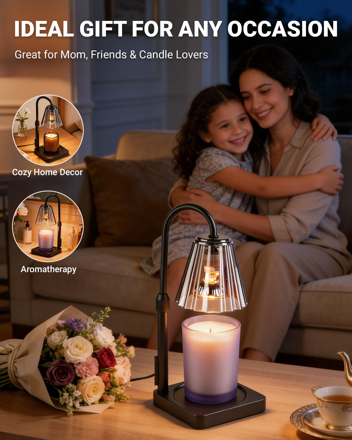 Candle Warmer Lamp with Timer L324