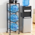 5 Gallon Water Jug Holder with Storage Shelves 3 Tier Y999