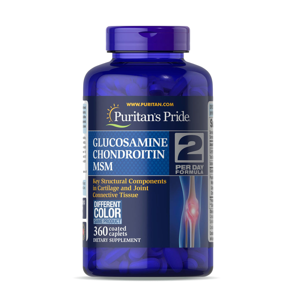 Glucosamine Chondroitin MSM 360 Coated Tablets Q7468