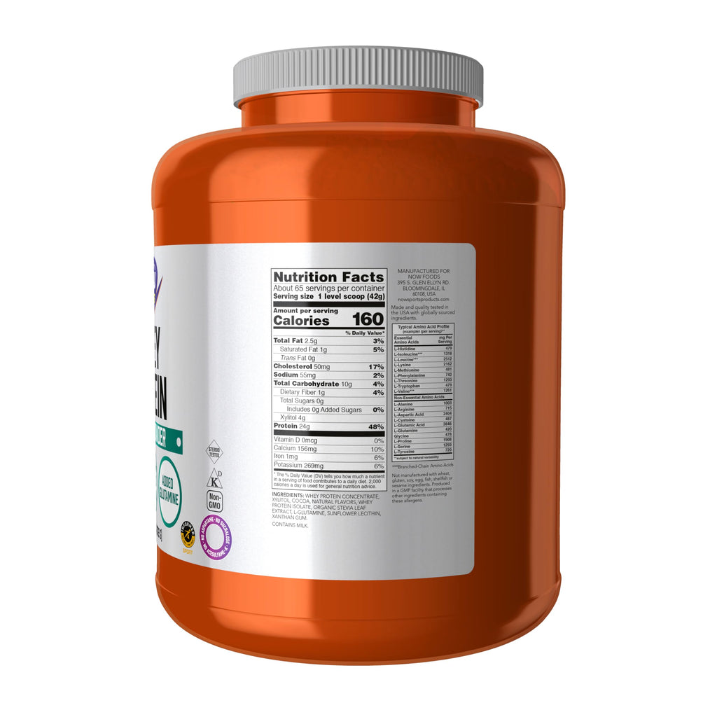 Whey Protein 24 g With BCAAs Creamy Chocolate Flavor 6 lbs X944925