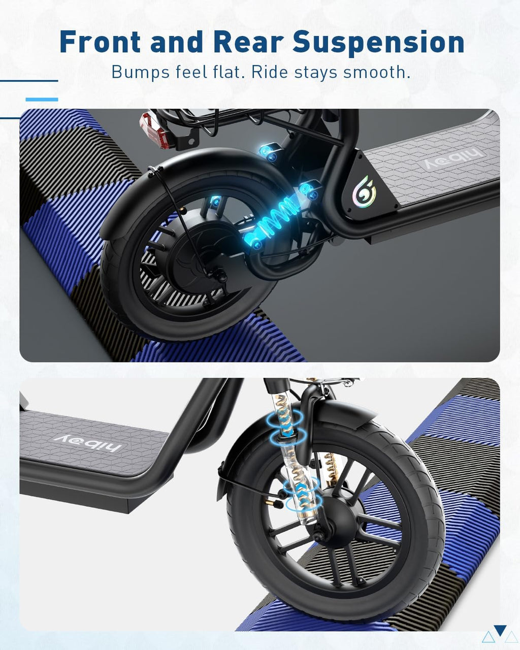 Electric Scooter with Seat W43545