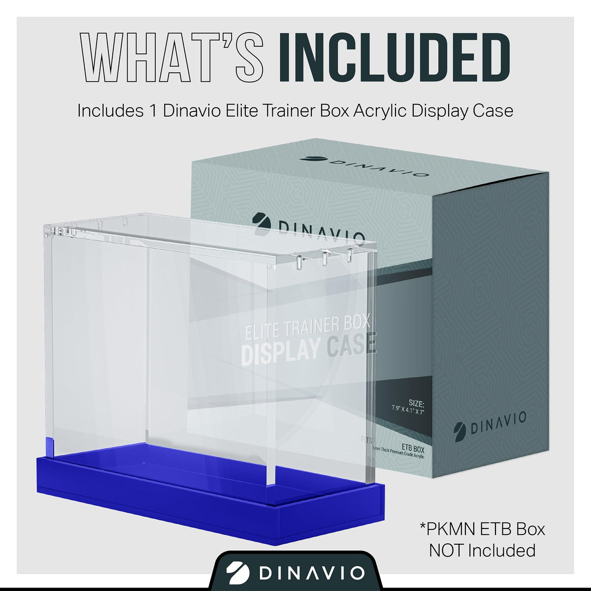 Acrylic Elite Trainer Box Protector Case T483501