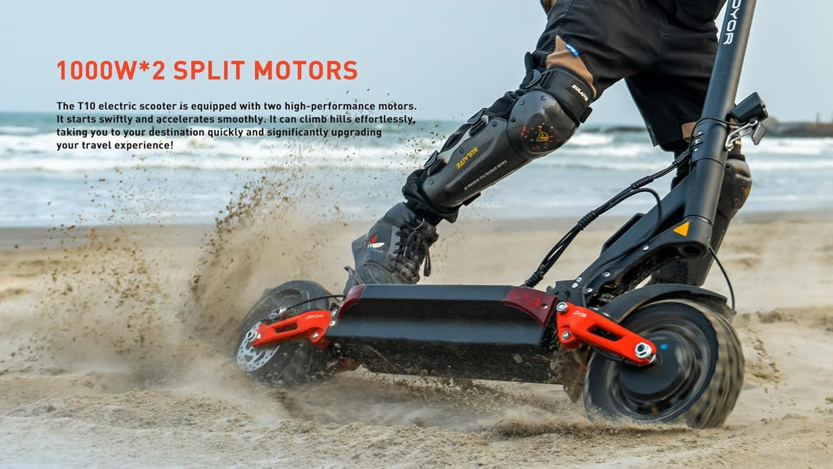 3000W Dual Motor 10" Tires Folding Electric Scooter K165953