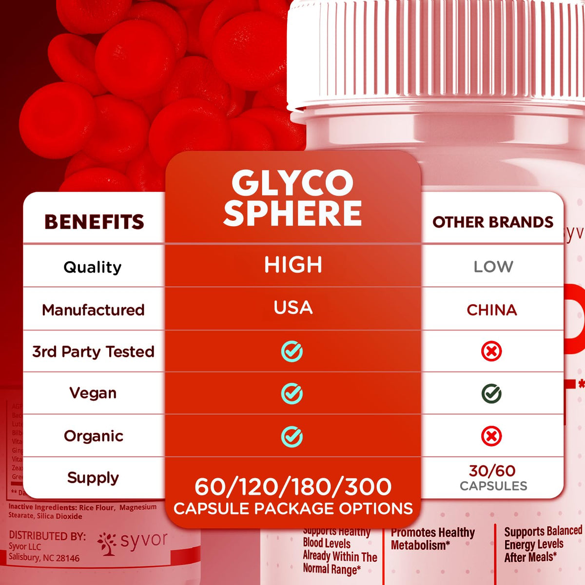 3 Pack 180 Capsules A474