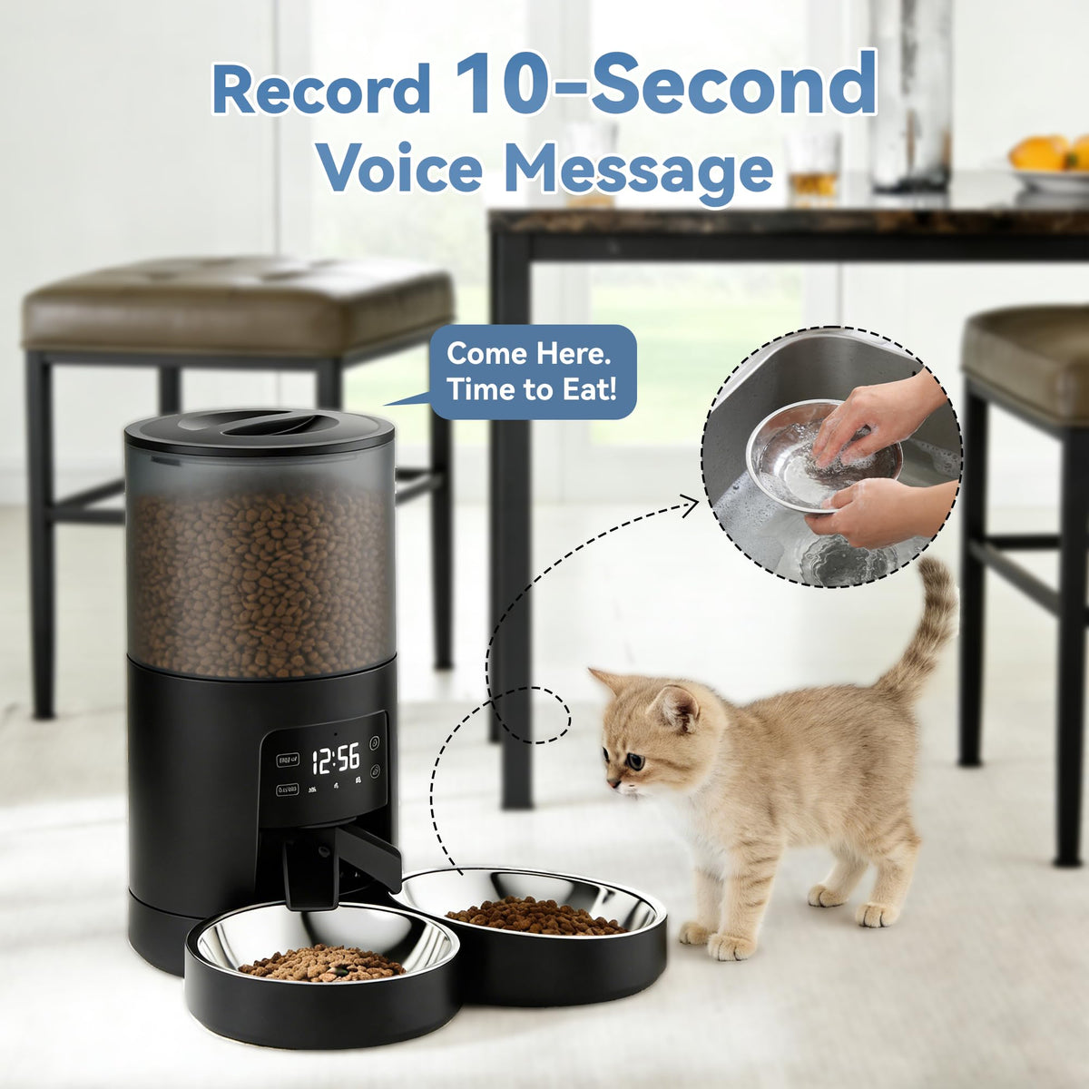 Automatic Cat Feeder 6L Q2481