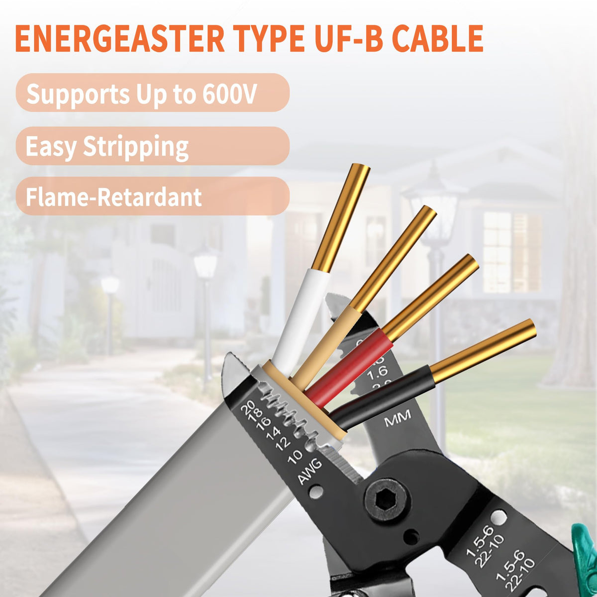 10/3 UF-B 100FT Underground Feeder Cable O171