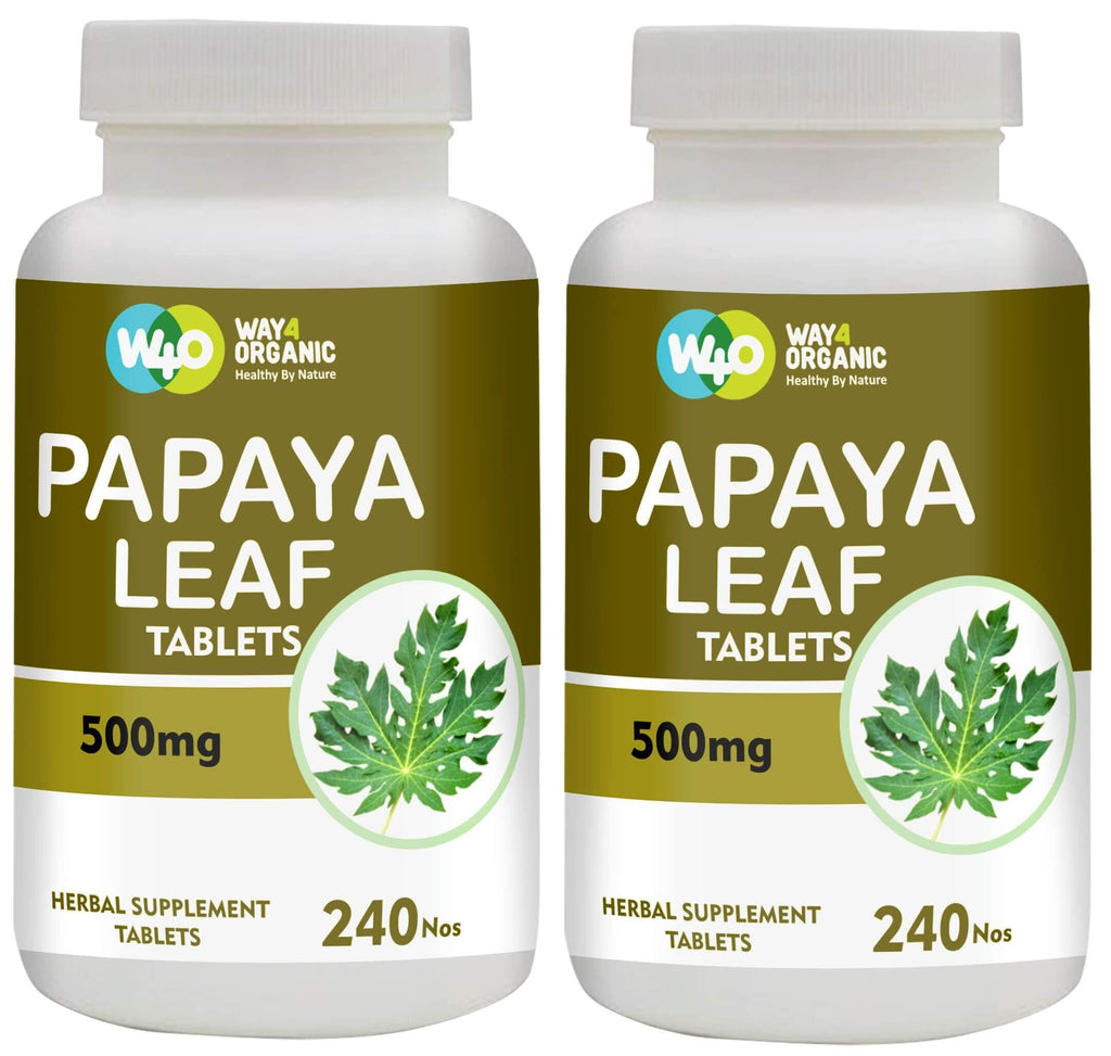 Papaya Leaf Extract 500 mg 240 Capsules H35521