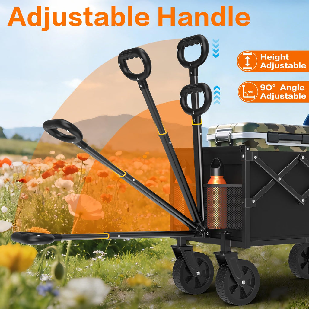 Foldable Heavy Duty Wagon with Wheels Z7293