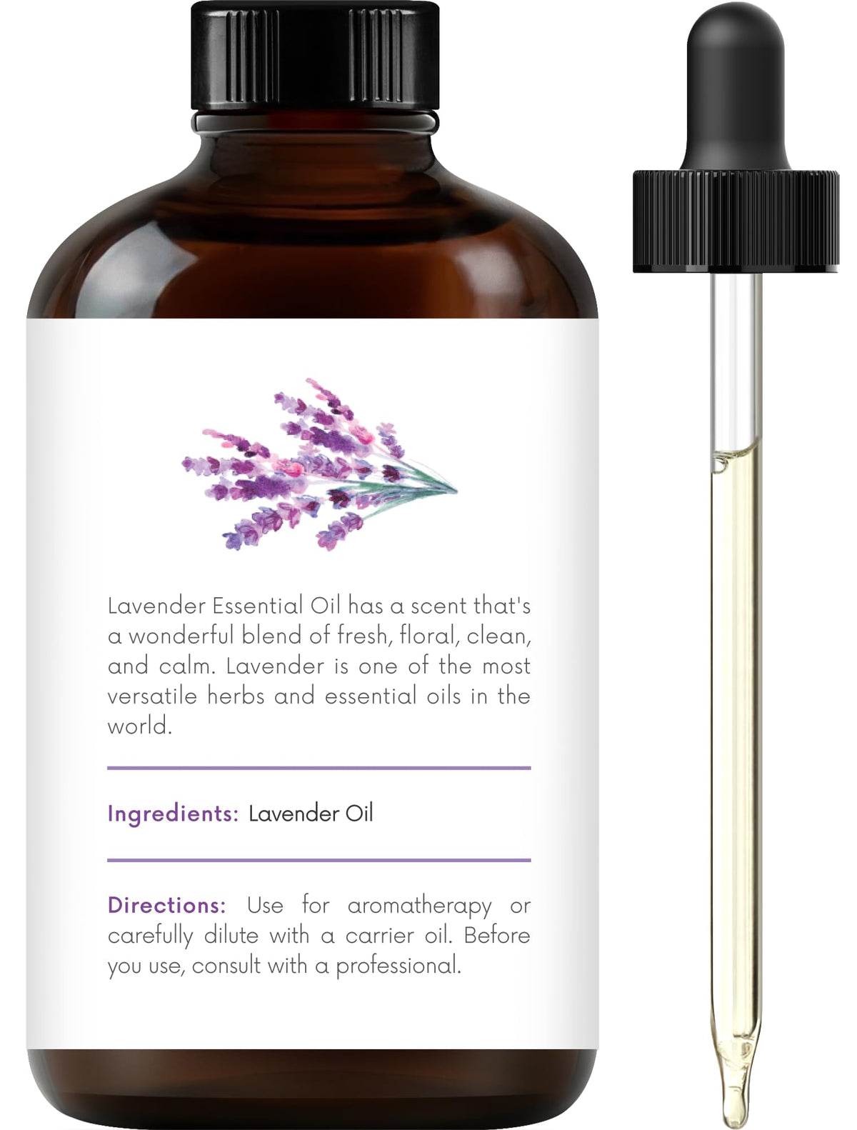 Lemongrass Peppermint Lavender Essential Oil Blend 4 Fl. Oz S618