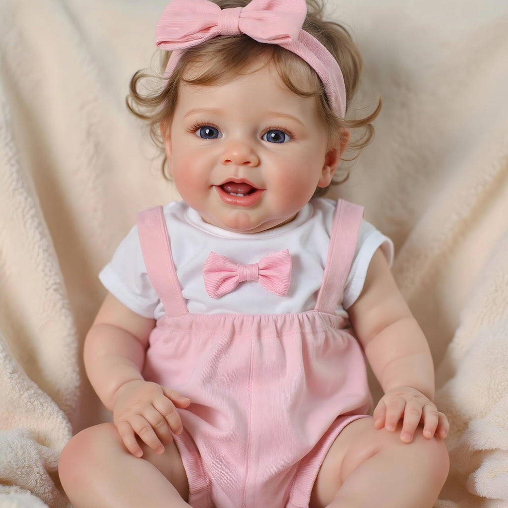 20 Inch Reborn Baby Dolls Girl with Rooted Hair S592234