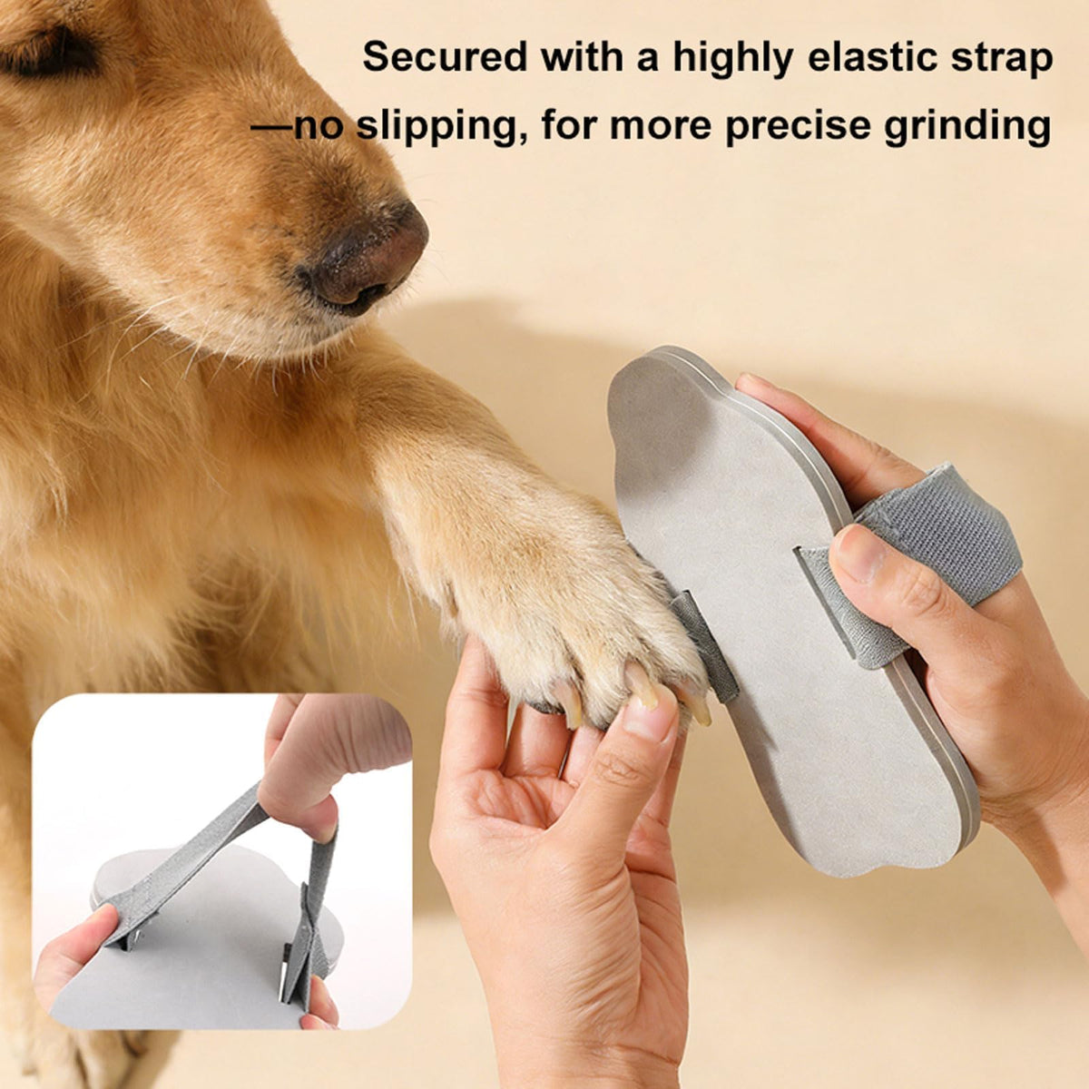 Dog Nail Scratch Board with Hand Strap Q404