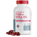 Omega-3 Fish + Krill Oil 1000 mg Softgels Q7995