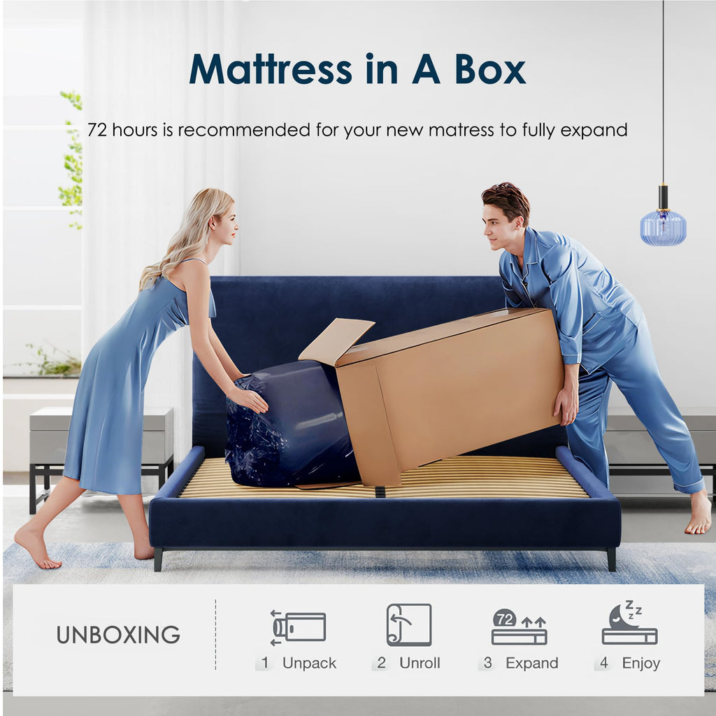 Twin 10 Inch Gel Infused Memory Foam Mattress Y9360