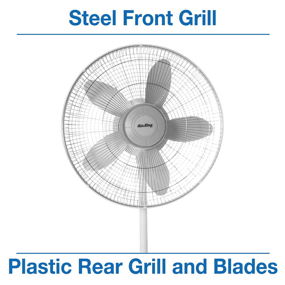 18-Inch 3-Speed Oscillating Pedestal Fan T2093