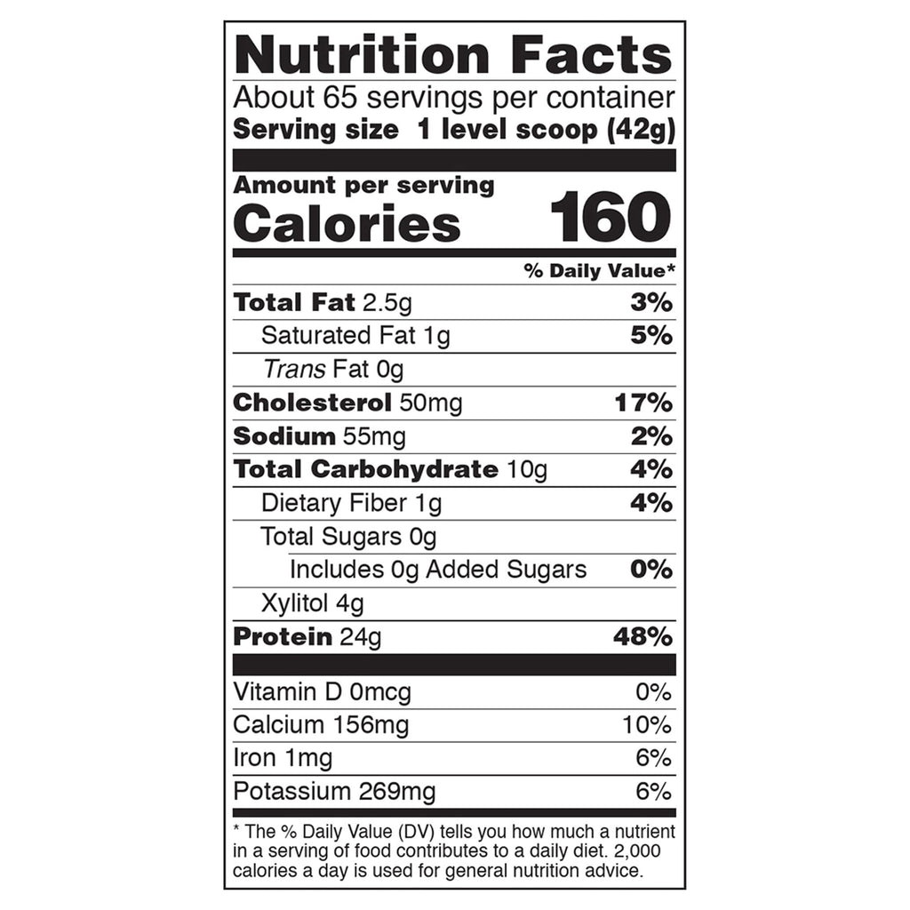 Whey Protein 24 g With BCAAs Creamy Chocolate Flavor 6 lbs X944925