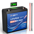12V 20AH LiFePO4 Lithium Battery with 30A BMS A73195