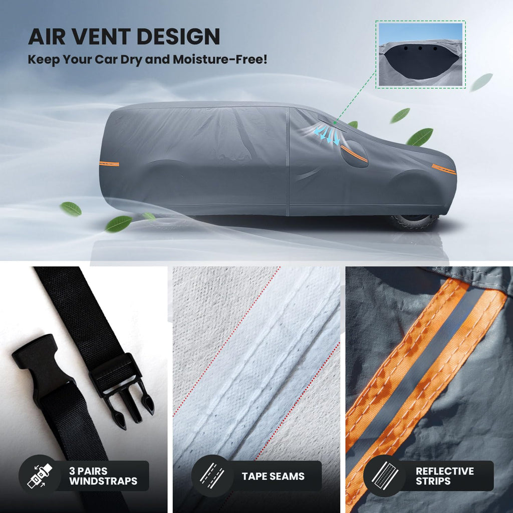 Waterproof Truck Cover with Zipper U31537